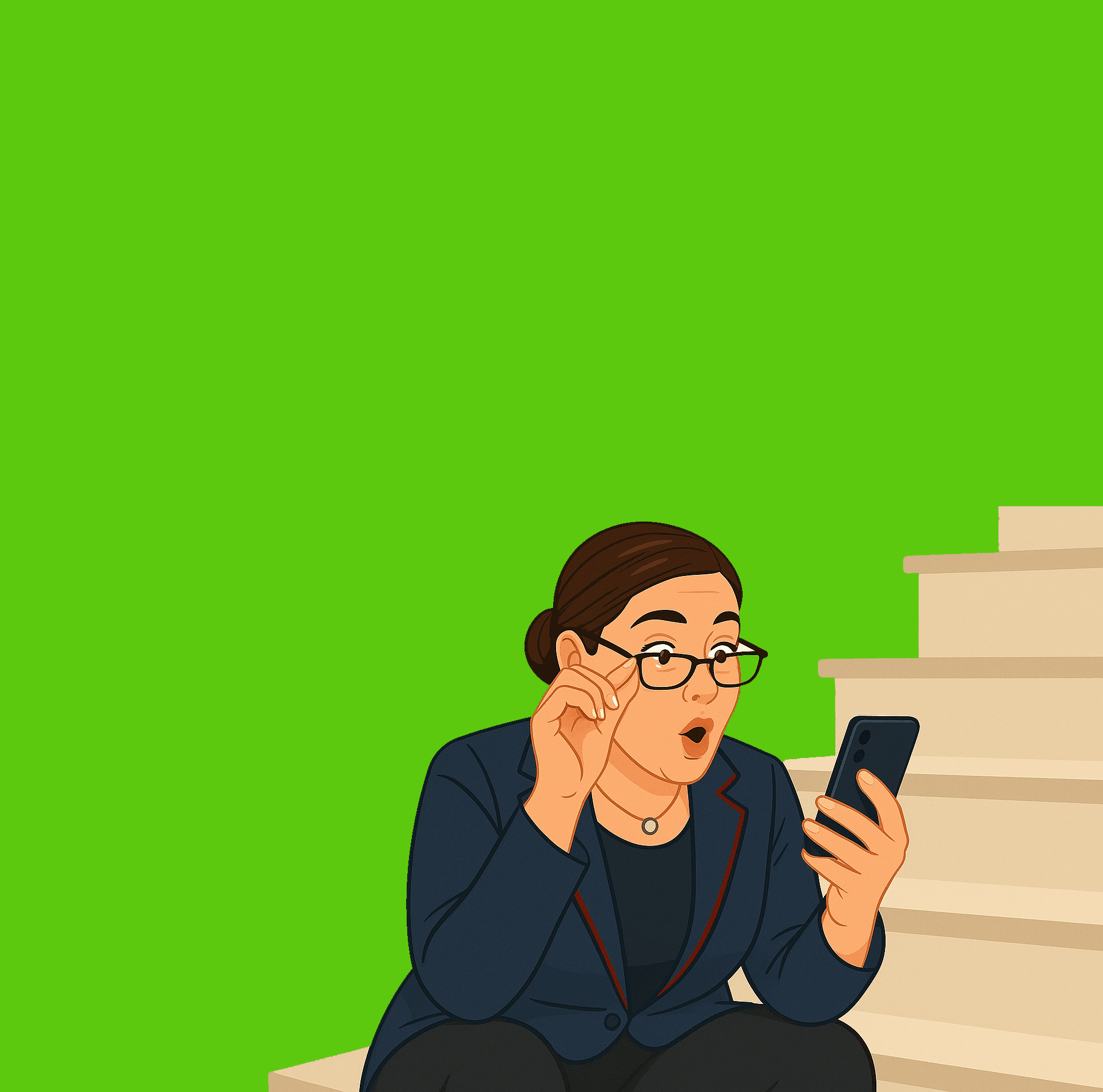 Jo celebrating childcare savings