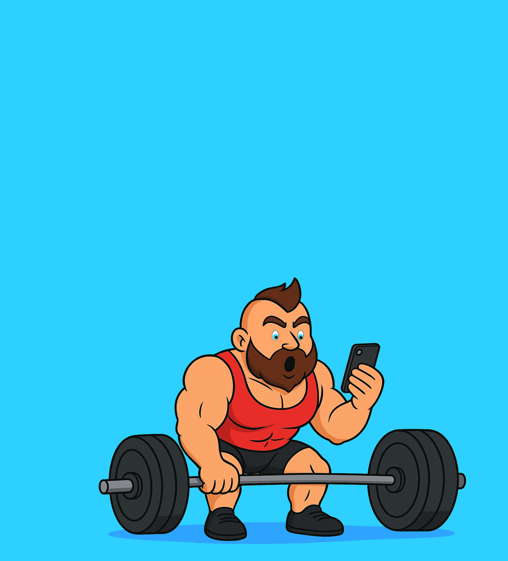 Eddie using his flex card