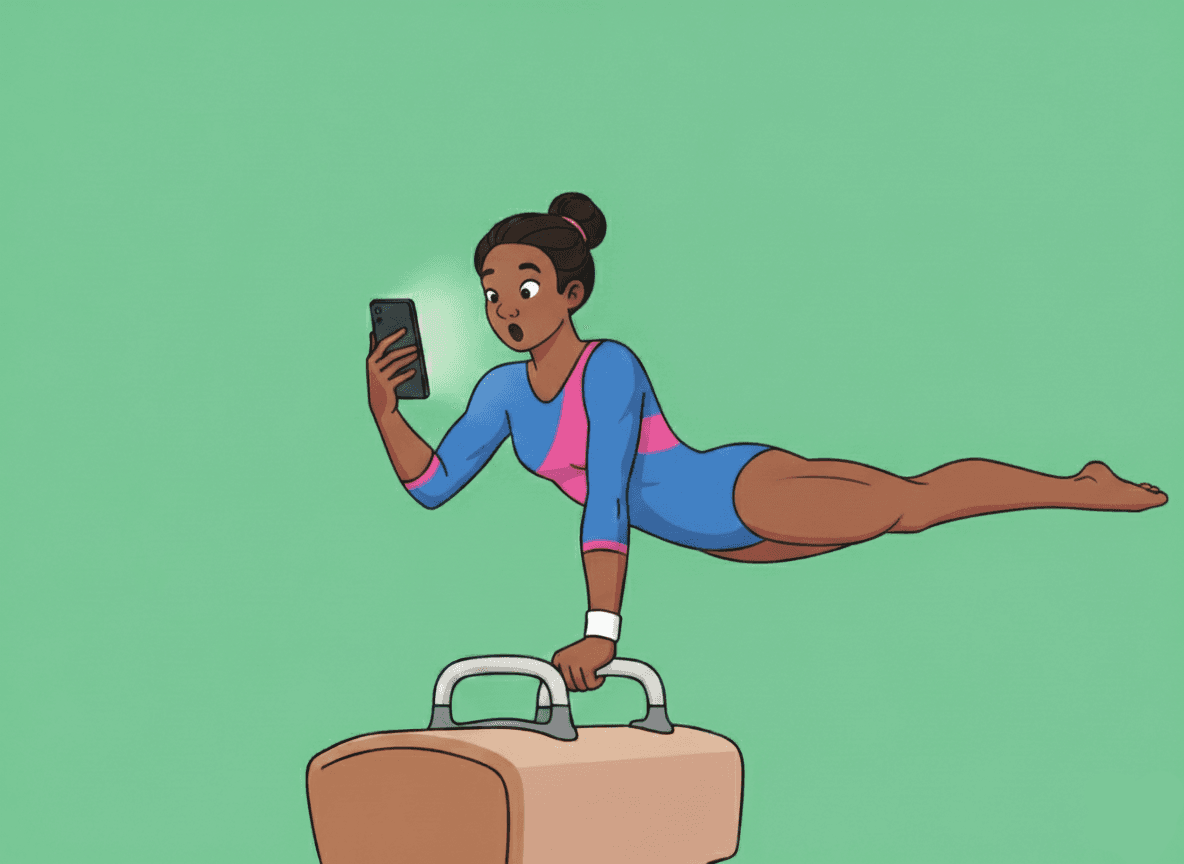 Simone managing her flex pot